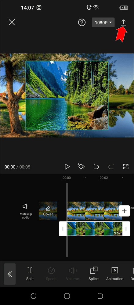 629541c0ba873 طريقة إضافة خلفية في CapCut