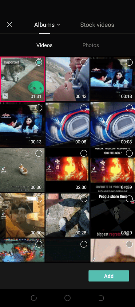 62954205657d7 طريقة إضافة خلفية في CapCut