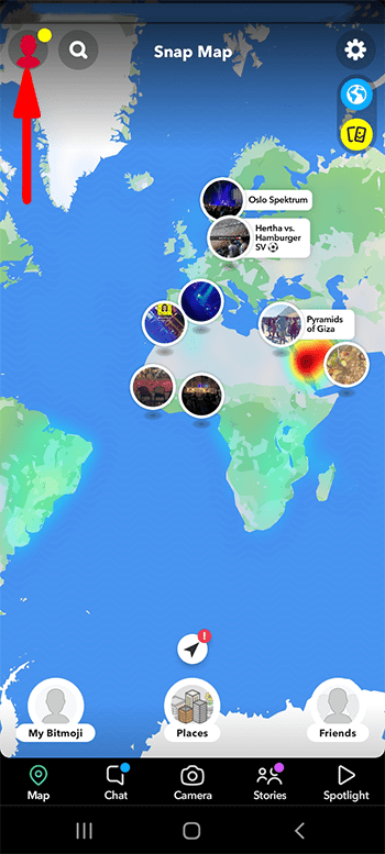 طريقة مسح ذاكرة التخزين المؤقت سناب شات