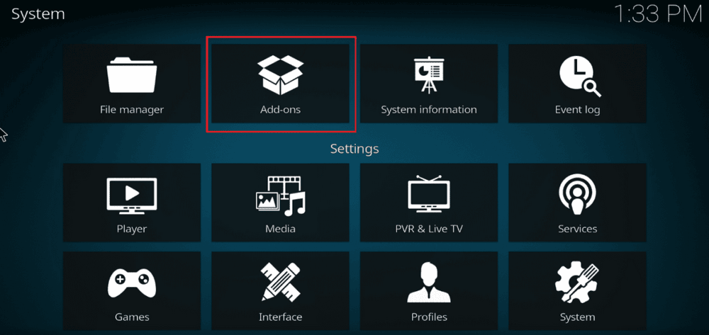 اختر الإضافات. طريقة تثبيت SuperRepo على Kodi