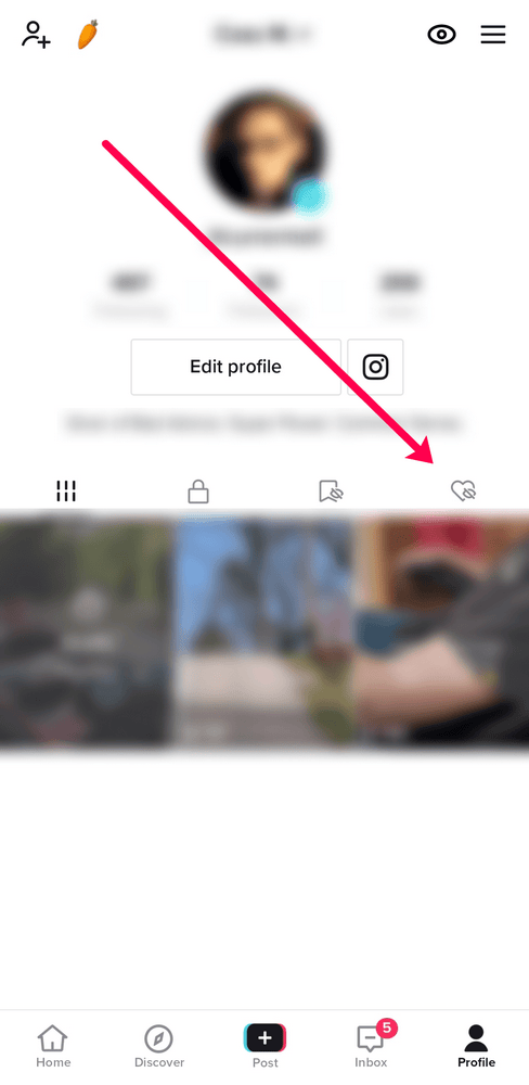 62981cf71b3f9 كيف تجد مقاطع الفيديو المفضلة لديك على تيك توك