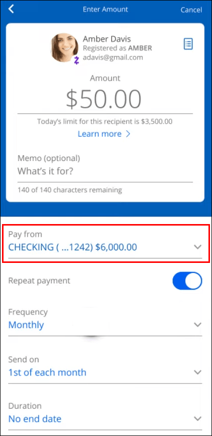 طريقة إرسال الأموال إلى Zelle 28 6298fdf11381e طريقة إرسال الأموال إلى Zelle