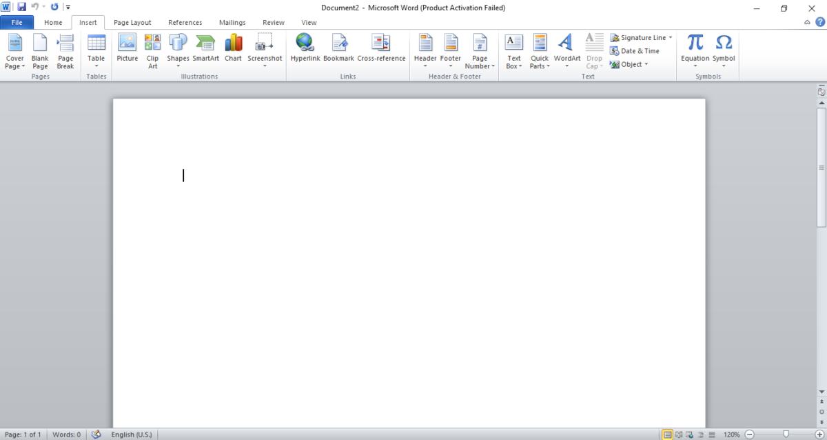 افتح ملف Word. طريقة كتابة الأرقام الرومانية في Word