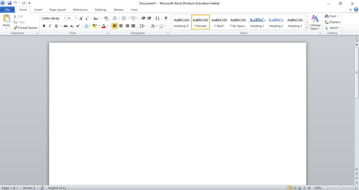 افتح ملف وورد