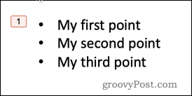 رقم الرسوم المتحركة باوربوينت