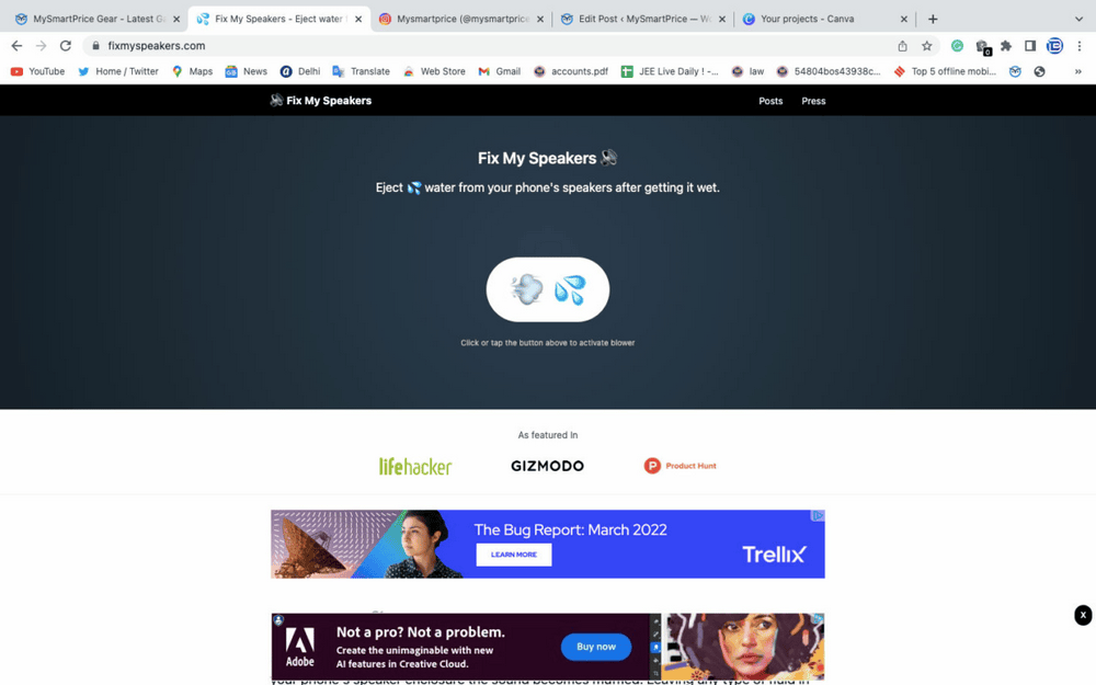 إصلاح مكبرات الصوت الخاصة بي