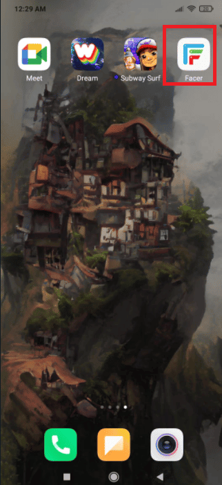 طريقة الحصول على وجه ساعة رولكس الذكية 25 افتح تطبيق Facer. طريقة الحصول على وجه ساعة رولكس الذكية