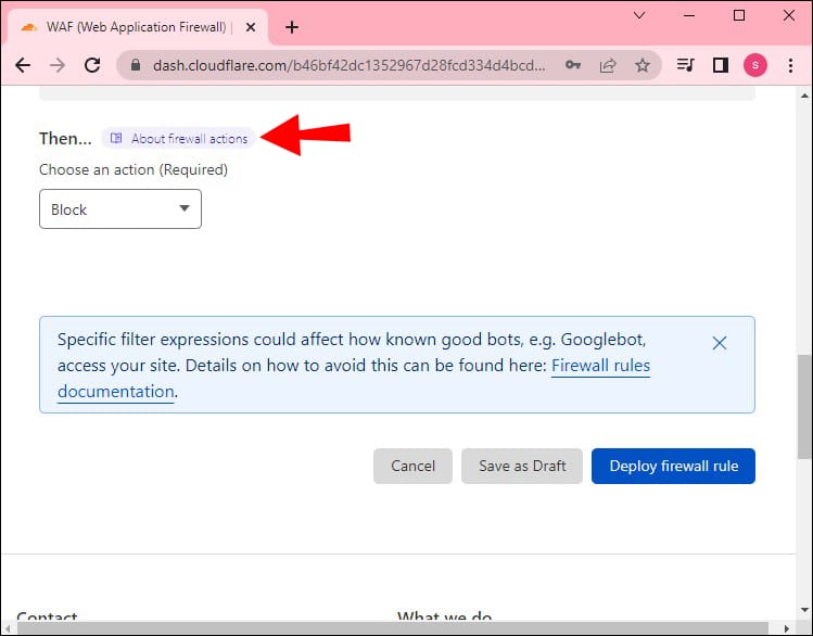 طريقة منع بلد في CloudFlare 72 62a076eb23579 طريقة منع بلد في CloudFlare