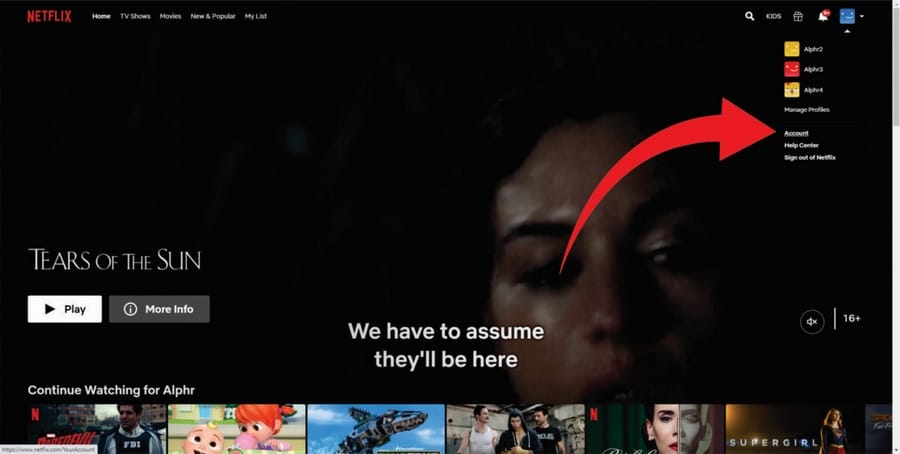 62a49540aa4b8 طريقة تغيير اشتراك خطة نتفليكس (ترقية وتخفيض الباقة)