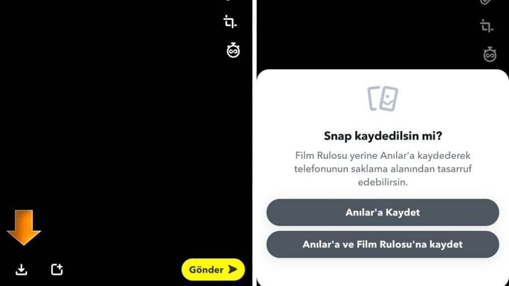 سناب شات - حفظ - صور - ذكريات