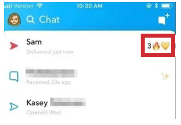 62e5f4f02dab8 ماذا تعني الرموز الموجودة أسفل الرسائل في سناب شات؟