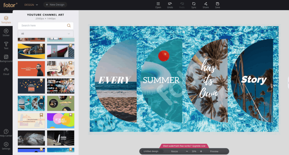أفضل مواقع تصميم غلاف قناة يوتيوب 19 فوتور