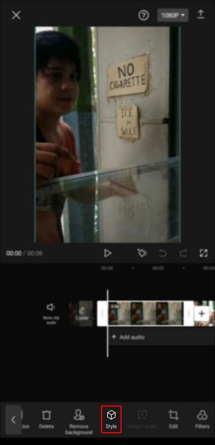 Capcut How to Use 3d Zoom7 1 1 Comment utiliser CapCut - Guide du débutant