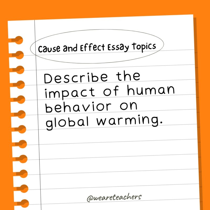 وصف تأثير السلوك البشري على ظاهرة الاحتباس الحراري.