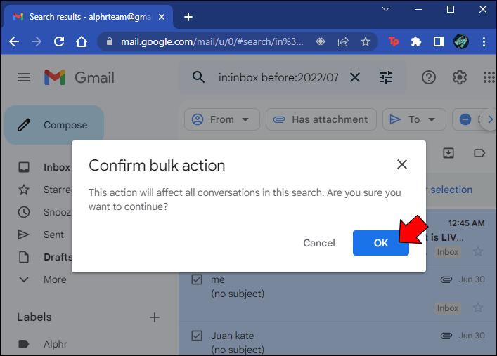 How to Archive All Old Emails in Gmail 7 1 Comment archiver tous les e-mails dans Gmail