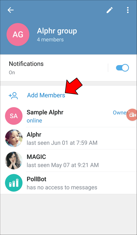 Comment créer un lien vers un groupe dans Telegram ? 15 How to Create a Link in Telegram on an Android Device 3 1 Comment créer un lien vers un groupe dans Telegram ?