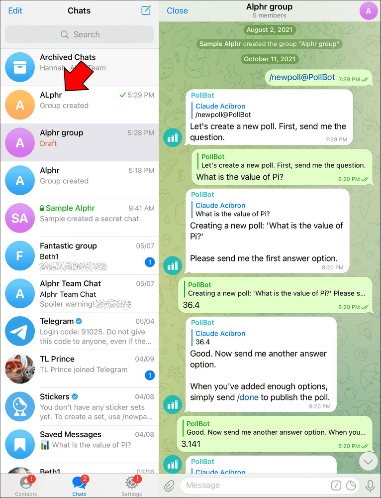 Comment créer un lien vers un groupe dans Telegram ? 30 How to Create a Link in Telegram on an iPad 2 1 Comment créer un lien vers un groupe dans Telegram ?