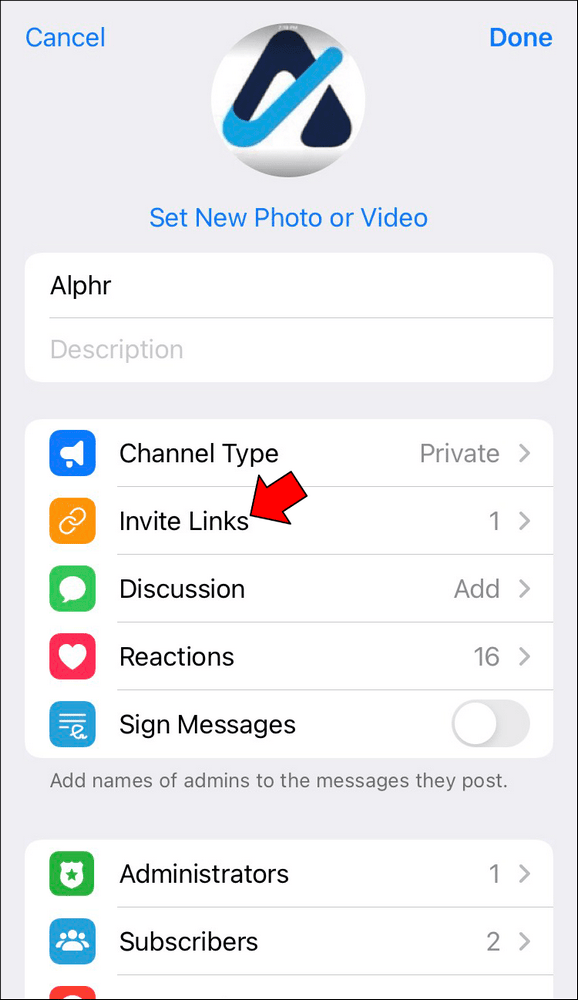 Comment créer un lien vers un groupe dans Telegram ? 11 How to Create a Link in Telegram on an iPhone 12 1 Comment créer un lien vers un groupe dans Telegram ?