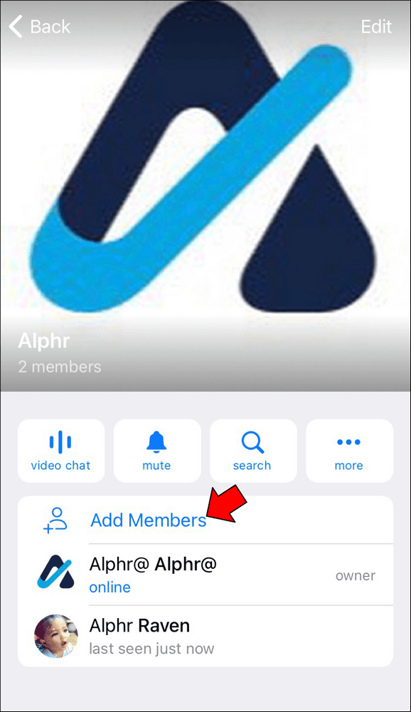 Comment créer un lien vers un groupe dans Telegram ? 5 How to Create a Link in Telegram on an iPhone 4 1 Comment créer un lien vers un groupe dans Telegram ?