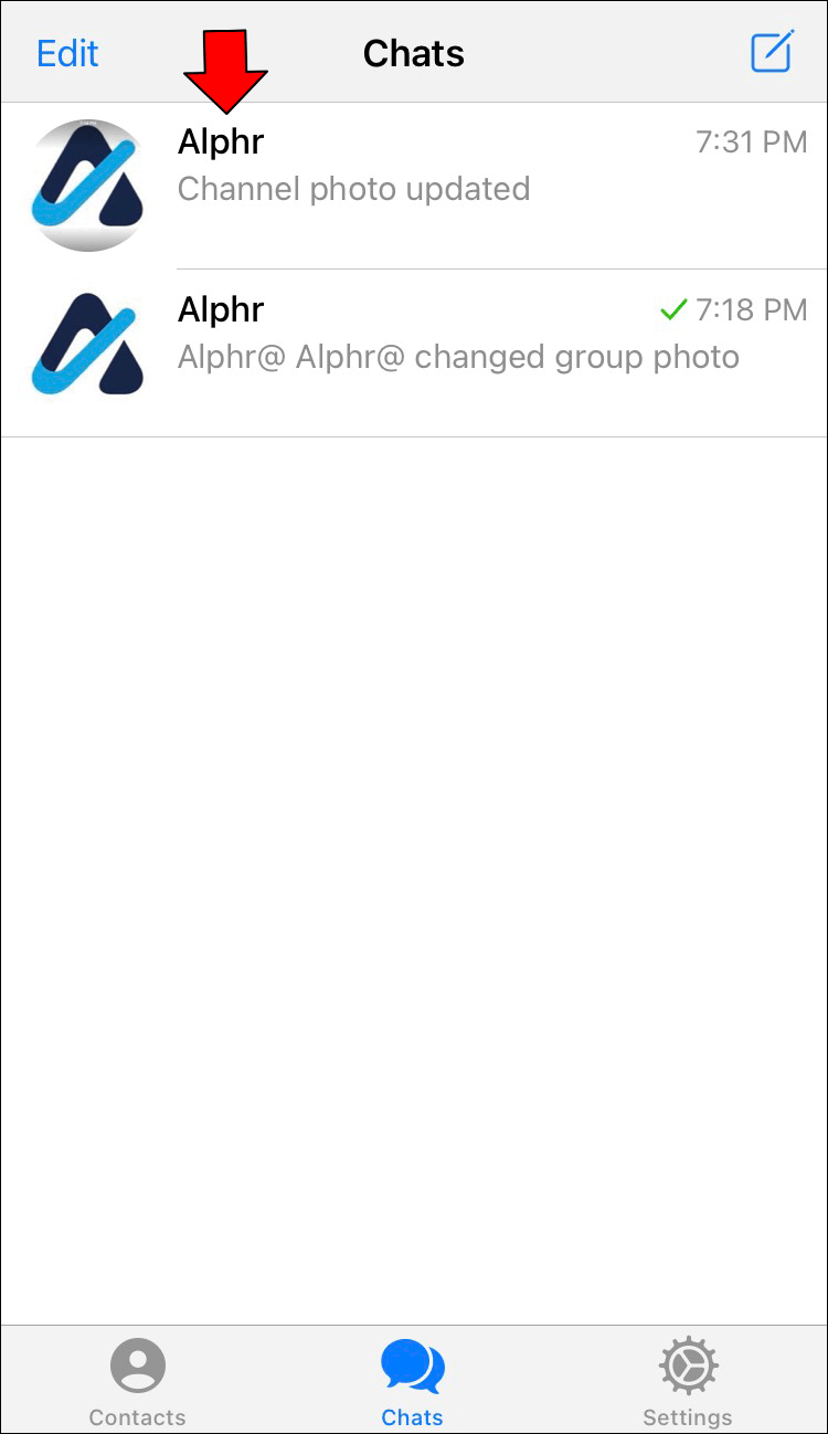 Comment créer un lien vers un groupe dans Telegram ? 8 How to Create a Link in Telegram on an iPhone 9 1 Comment créer un lien vers un groupe dans Telegram ?