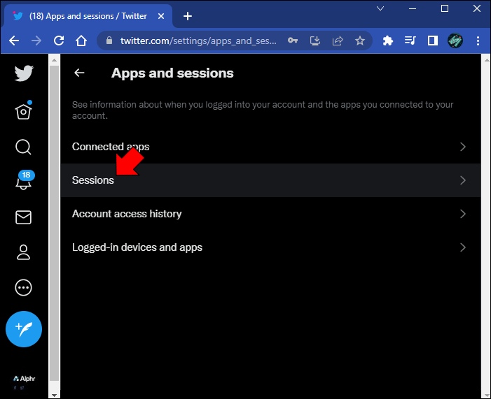 How to Force Logout of All Twitter Instances on a PC 5 1 Comment se déconnecter de Twitter (X) sur un PC ou un appareil mobile ?