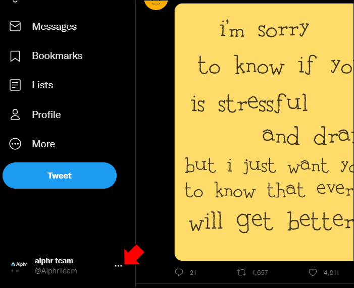 How to Log Out of Twitter on a PC 2 1 1 Comment se déconnecter de Twitter (X) sur un PC ou un appareil mobile ?