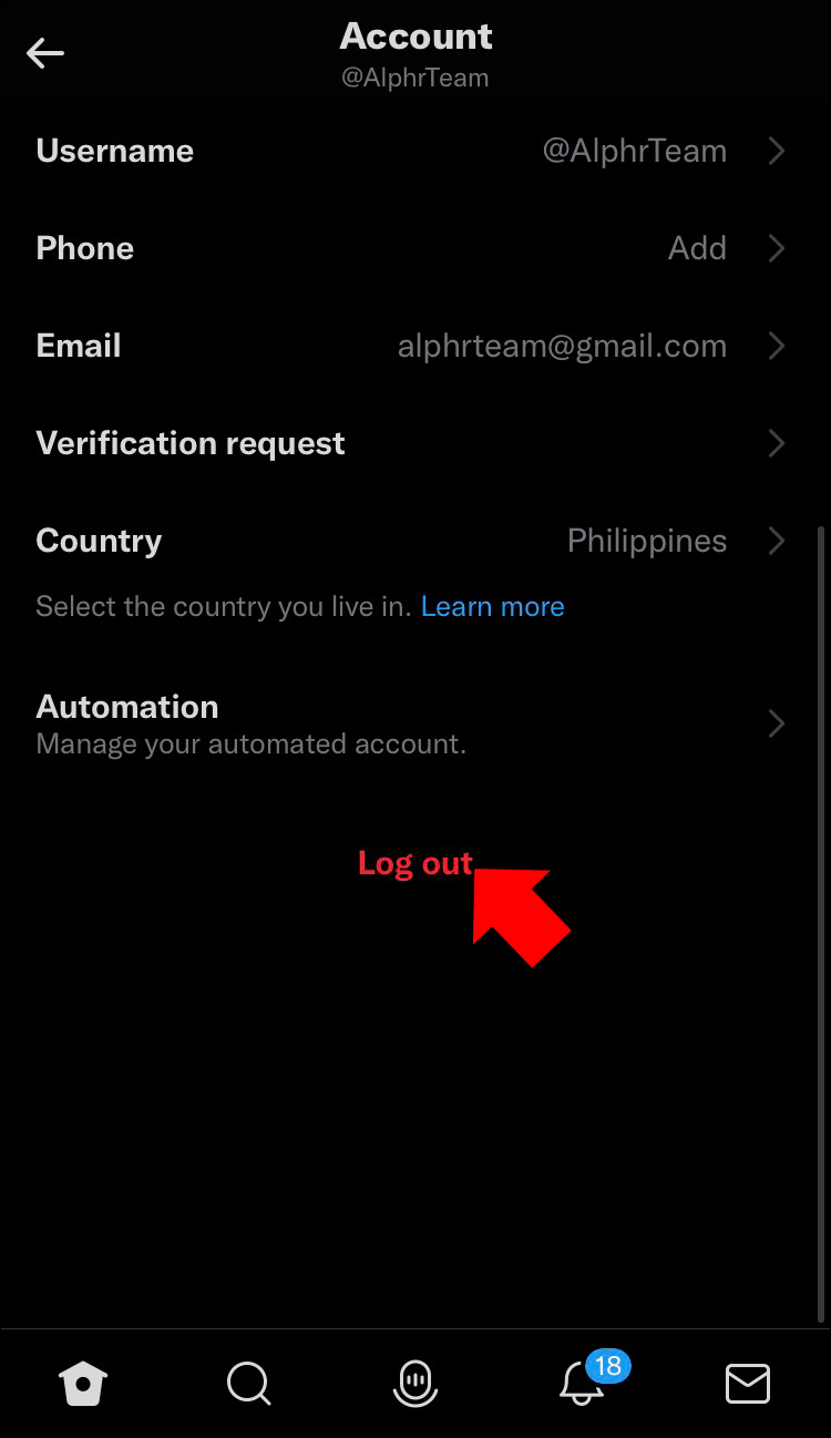 How to Log Out of Twitter on an iPhone 5 1 Comment se déconnecter de Twitter (X) sur un PC ou un appareil mobile ?