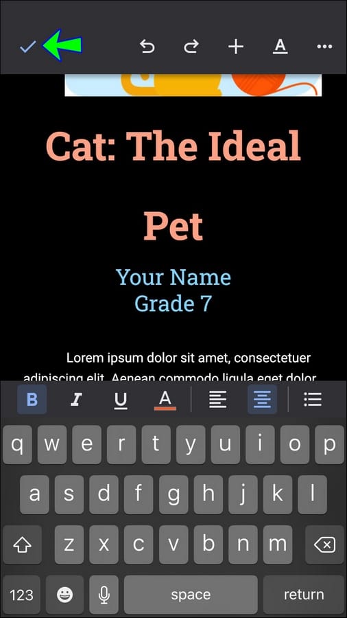 IMG 7235 1 Comment créer une page de grade Google Doc