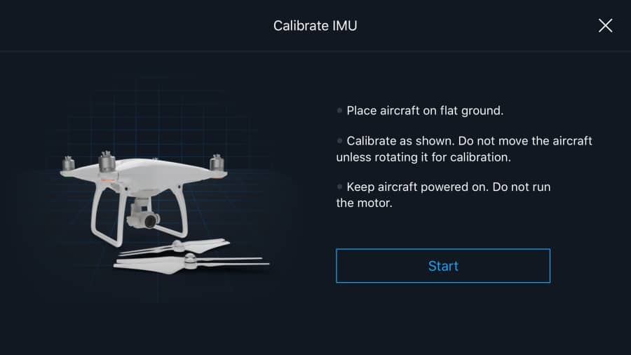 IMU Calibration 1 Comment calibrer un drone