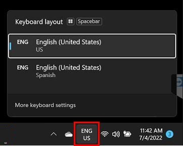 Switch language packs Windows 11