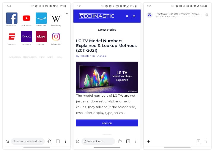 أفضل متصفح للأندرويد لمنع الاعلانات: إليك 5 من أفضلها 1 متصفح Kiwi لنظام أندرويد