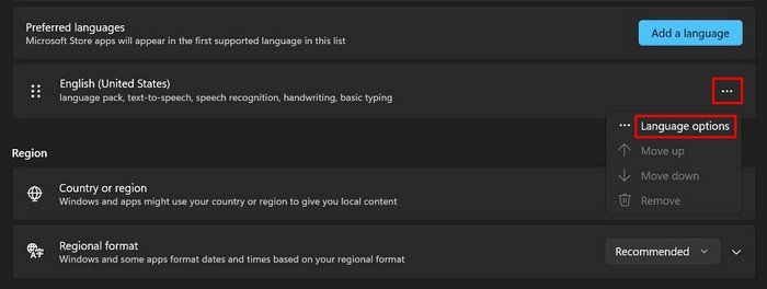 Add keyboard layout Windows 11