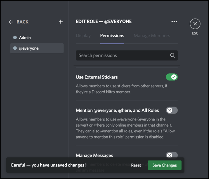 N366.4 Comment désactiver @everyone dans Discord
