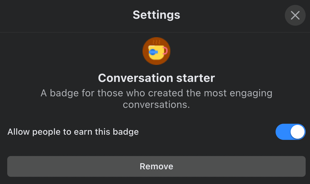 Screen Shot 2022 07 20 at 1.36.10 PM Quels sont tous les badges Facebook - une liste complète