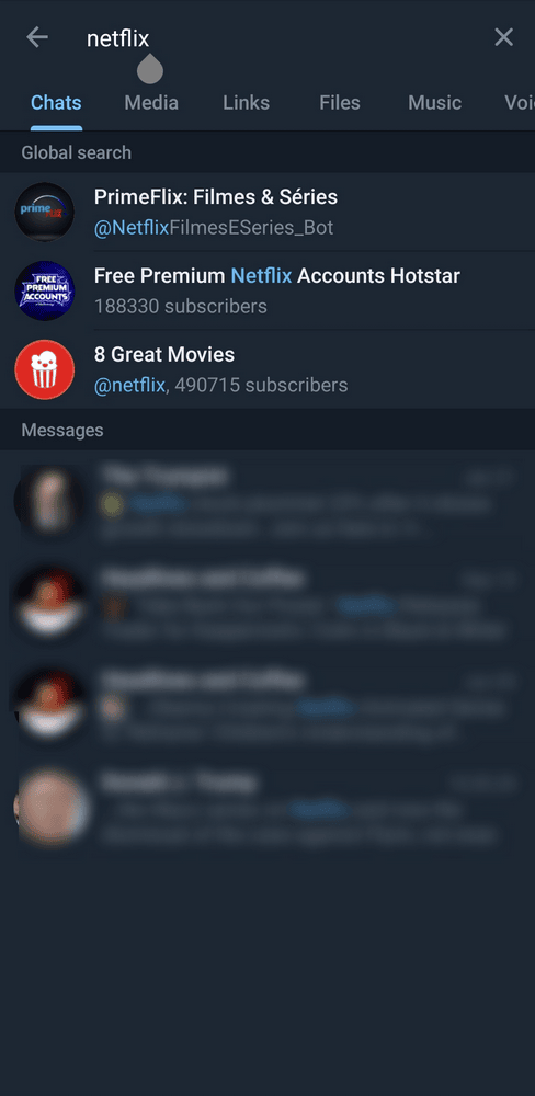 Screenshot 37 طريقة البحث عن مجموعات في تيليجرام