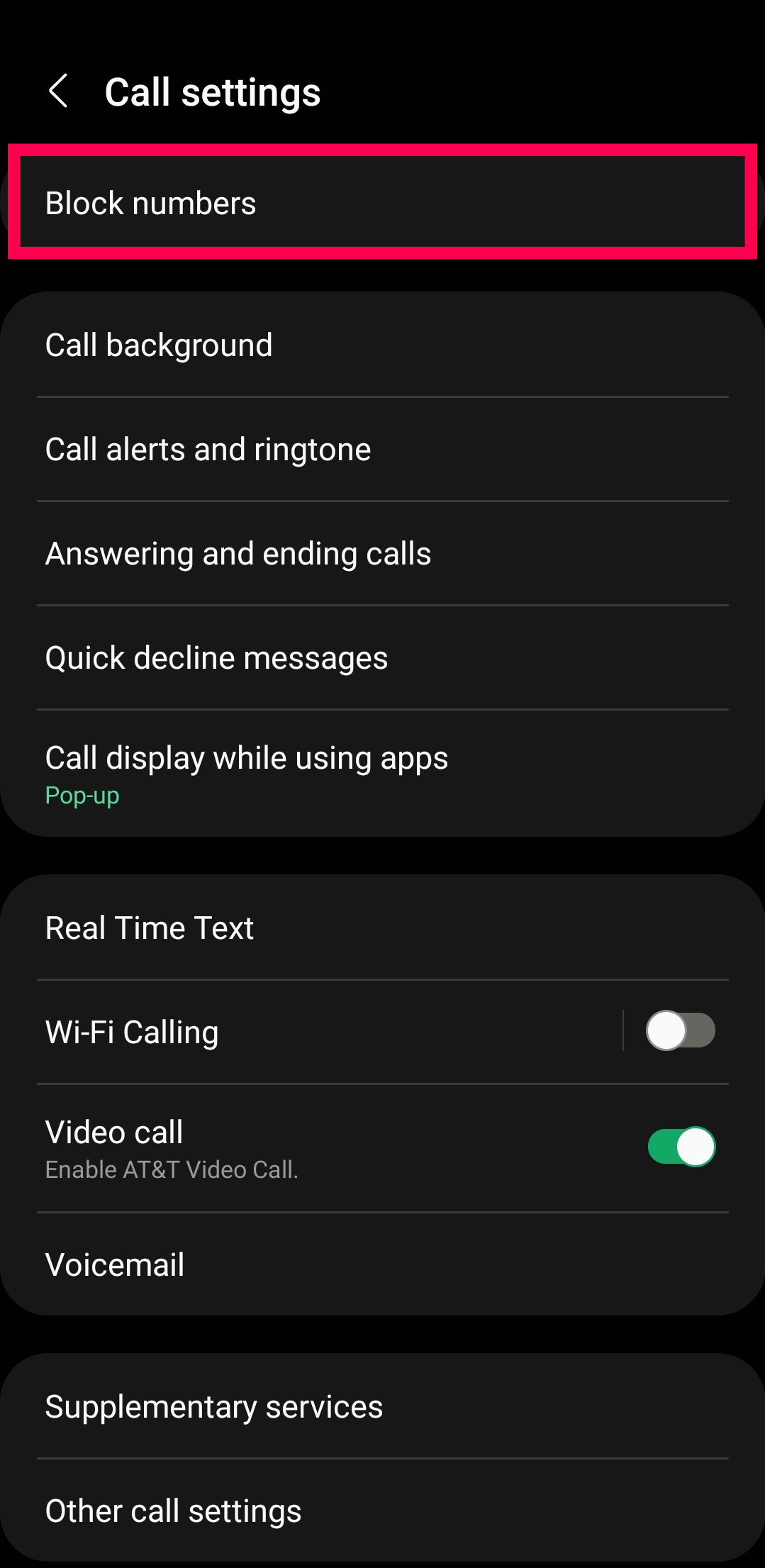Screenshot 5 6 2 Comment débloquer un numéro de téléphone après l'avoir bloqué ?