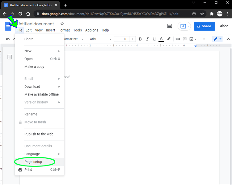 Screenshot 14 9 1 Comment créer une page de grade Google Doc