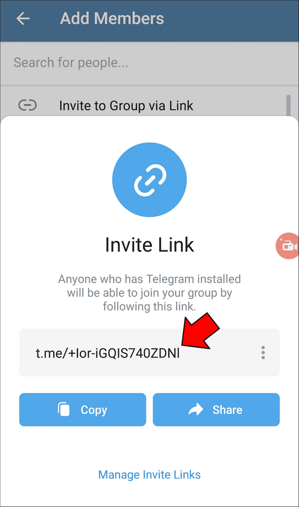 Comment créer un lien vers un groupe dans Telegram ? 23 Telegram 4 2 1 Comment créer un lien vers un groupe dans Telegram ?