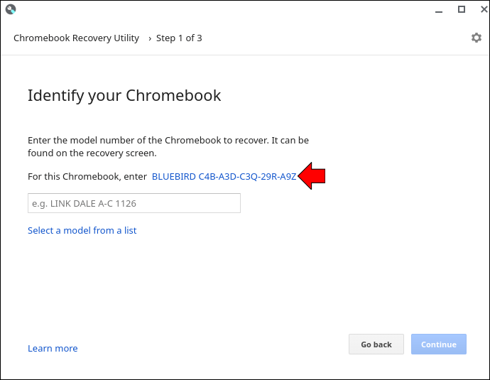 Comment trouver le numéro de modèle d'un Chromebook ? 5 Use Recovery Utility 5 Comment trouver le numéro de modèle d'un Chromebook ?