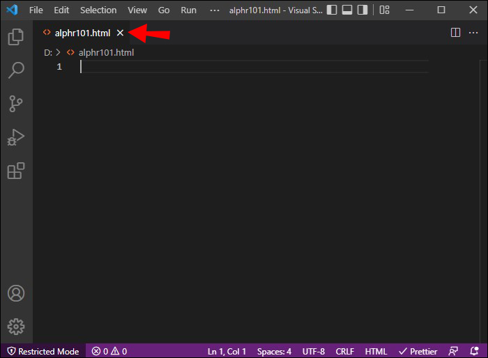 Visual Studio Code 2 1 1 Comment ouvrir dans le navigateur à partir du code VS
