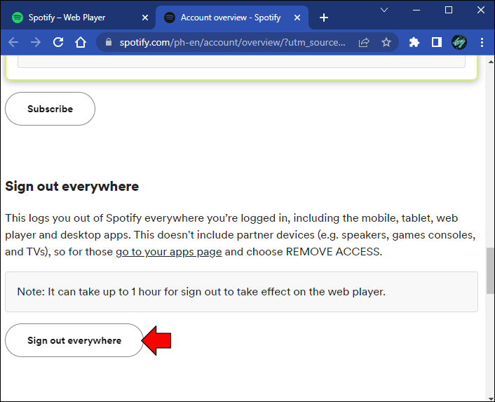 Your Subscription Has Changed 5 1 Comment récupérer un compte Spotify qui a été piraté ?