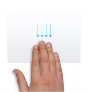 app expose mac trackpad gesture