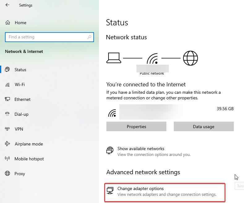 محول التغيير