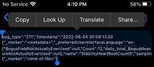 Comment vérifier le nombre de cycles de la batterie de l'iPhone 5 Copy Log Aggregated File on iPhone