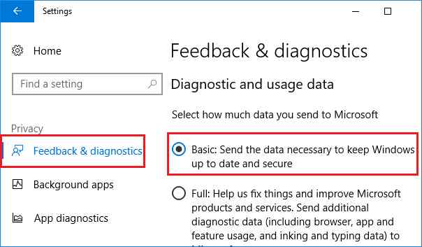 Comment afficher l'historique des activités sur un PC Windows 10 22 feedback