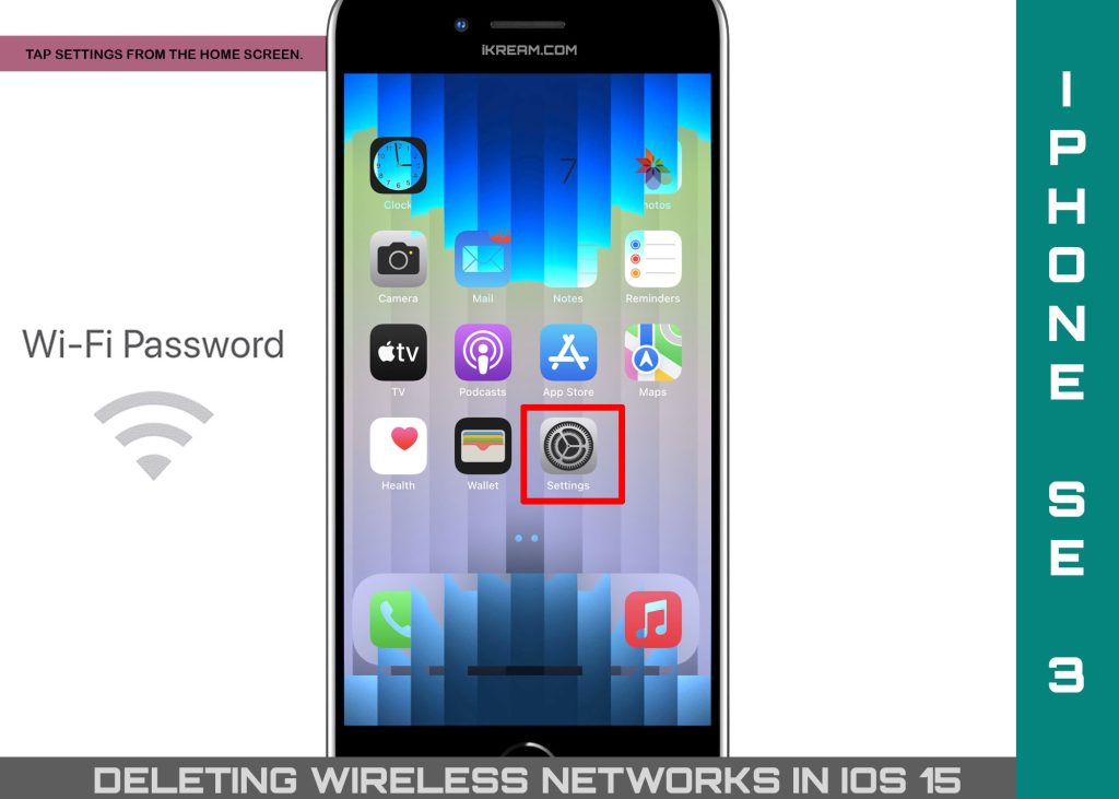 forget wifi network iphone se 3 SETTINGS 1024x731 1 iPhone Wi-Fi Ağı Nasıl Silinir