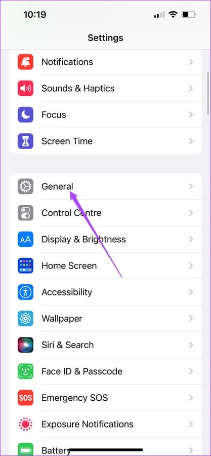 general settings iphone 1 İPhone WhatsApp Siyah ekran sorunu: çözüm