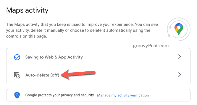 Clearing Google Maps search history automatically on PC and Mac