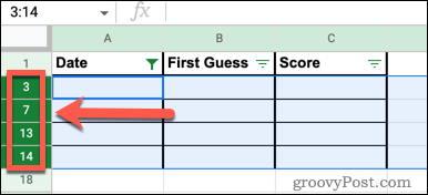 Comment supprimer les lignes vides dans Google Sheets 19 Blank row numbers in Google Sheets