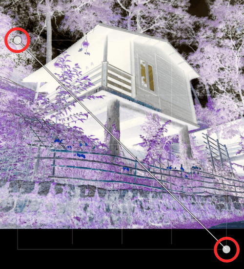 invert a picture on iphone 51 a 1 iPhone'da Bir Resmi Geçici veya Kalıcı Olarak Renk Tersine Çevirme